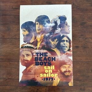 Promo poster for “Sail on Sailor 1972” by The Beach Boys